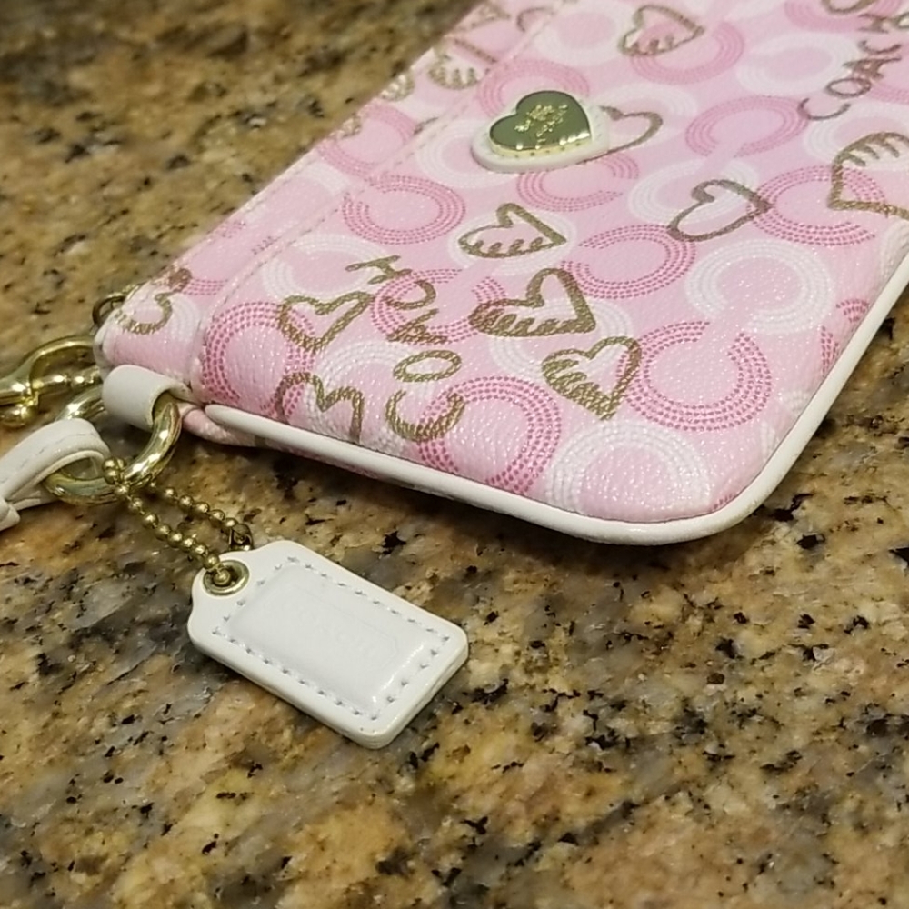 SOLD!!Coach Wristlet - 6x4.5 - Picture 3 of 9